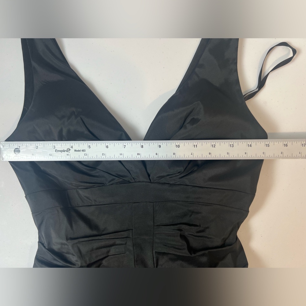 XSCAPE By Joanna Chen Black long Formal Dress Size 6 - Picture 4 of 10